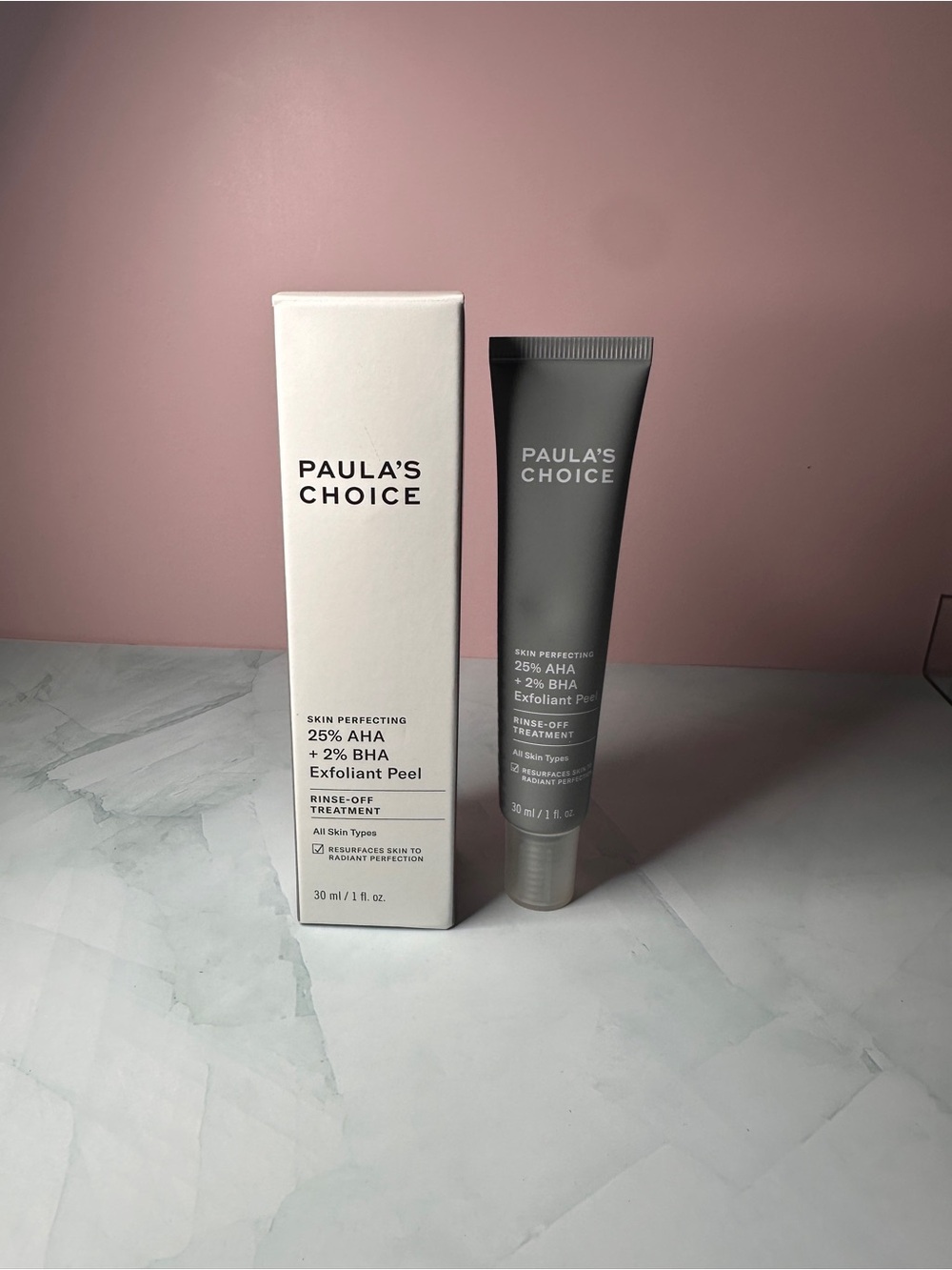 Paula's Choice Exfoliant Peel Tube — Gray & White